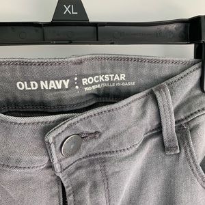 Old Navy grey jeans; size 14 short